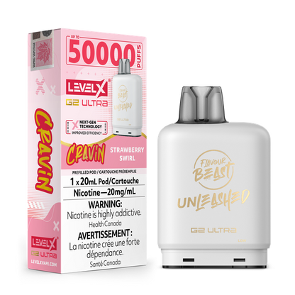 FLAVOUR BEAST UNLEASHED LEVEL X G2 ULTRA PODS 50K PUFFS