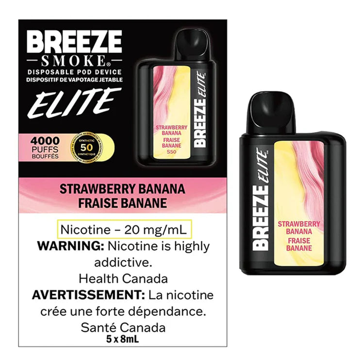 BREEZE ELITE 4000 SYNTHETIC 50 - ALL FLAVOURS (ON)