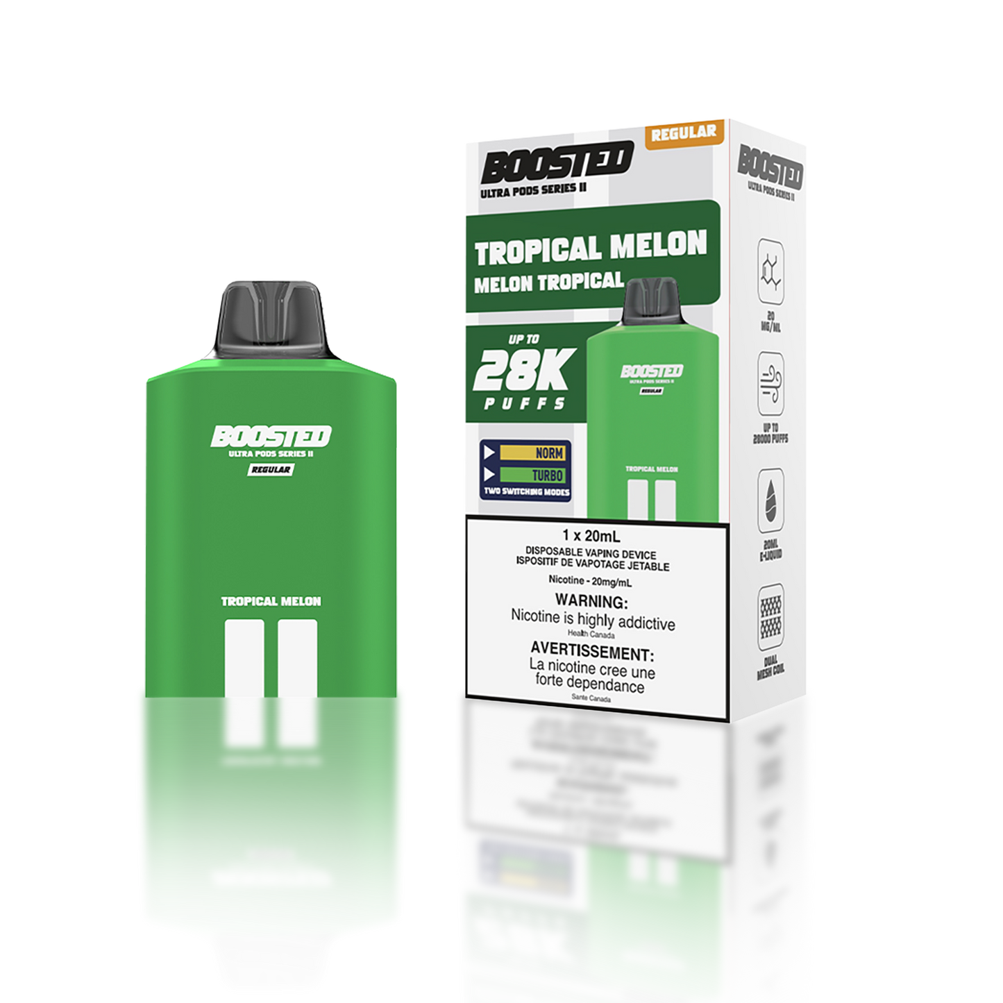 BOOSTED Ultra Series 2 Pods 28k Puffs