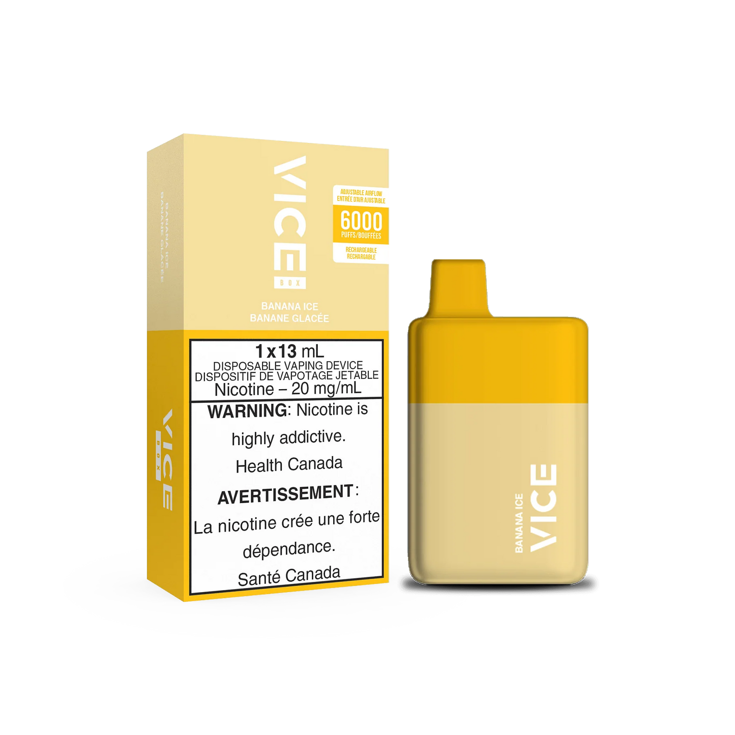 VICE BOX 6000 PUFFS (ON) - ALL FLAVOURS