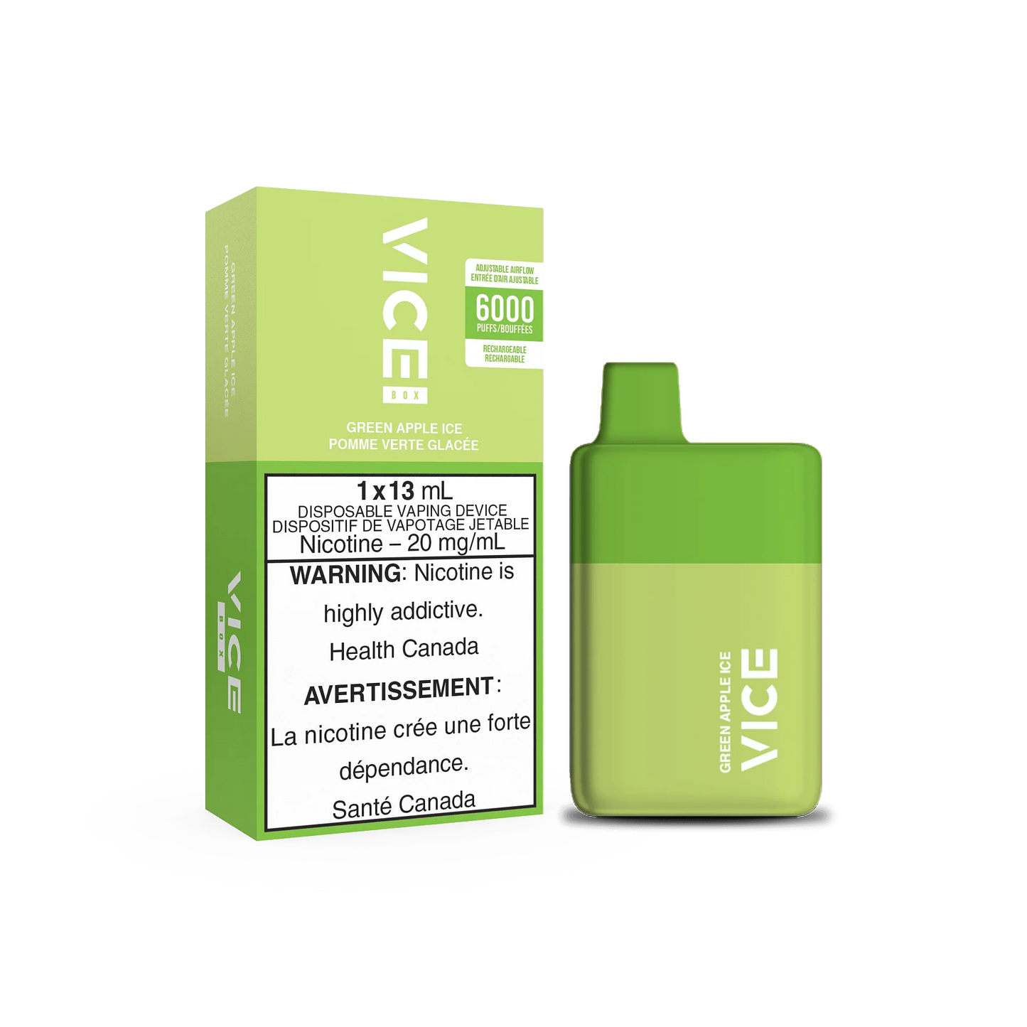 VICE BOX 6000 PUFFS (ON) - ALL FLAVOURS