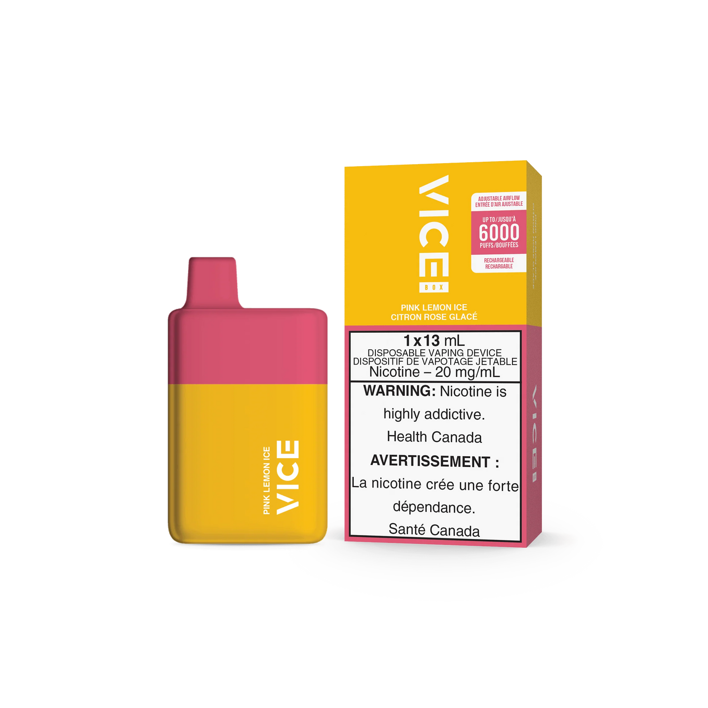 VICE BOX 6000 PUFFS (ON) - ALL FLAVOURS