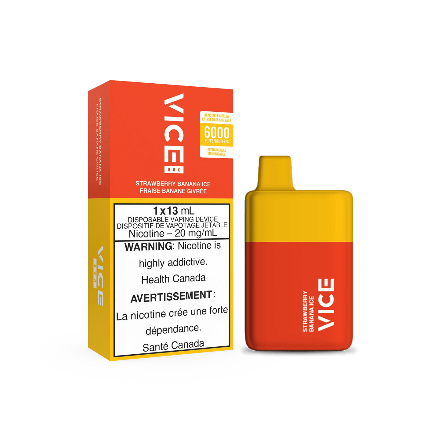VICE BOX 6000 PUFFS (ON) - ALL FLAVOURS
