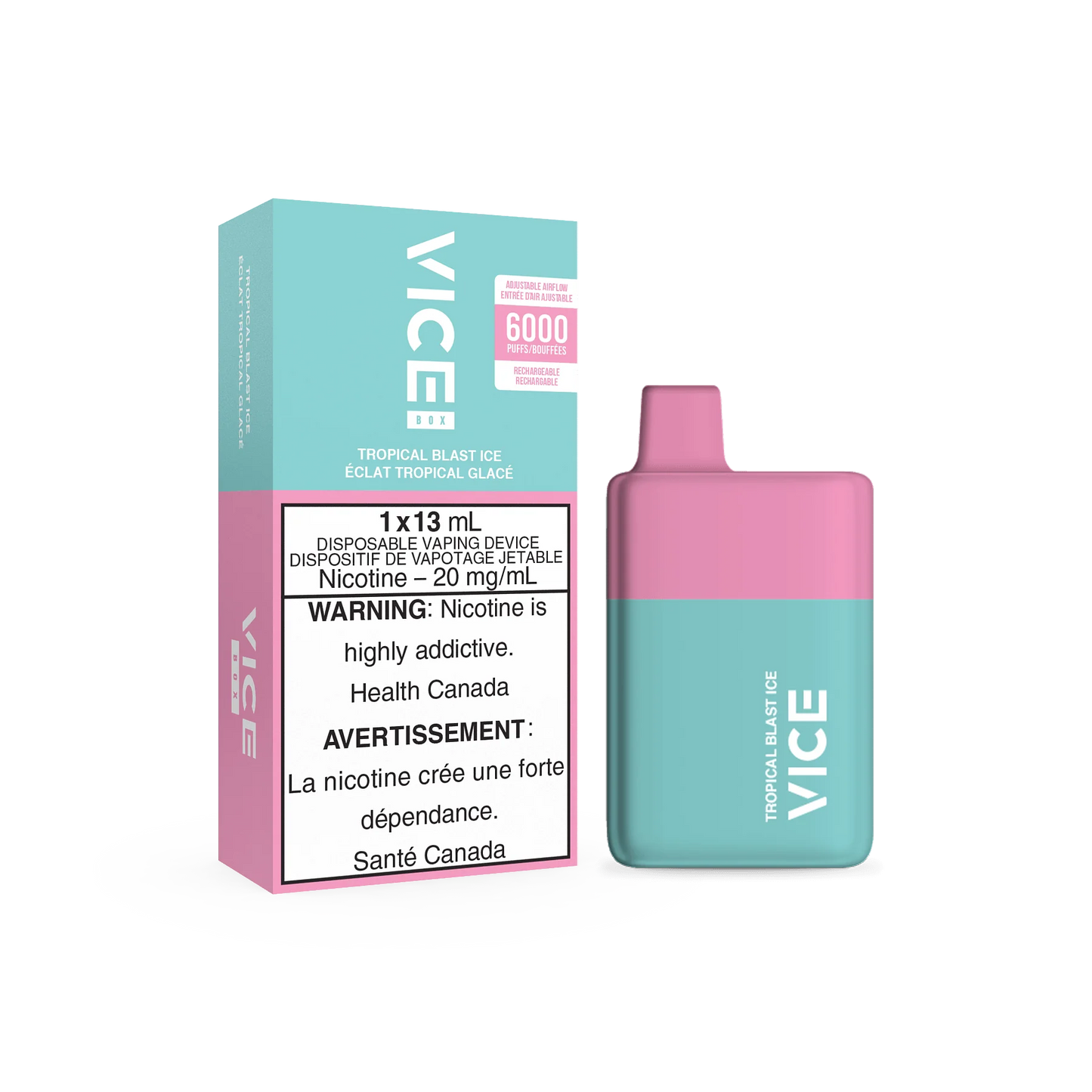 VICE BOX 6000 PUFFS (ON) - ALL FLAVOURS