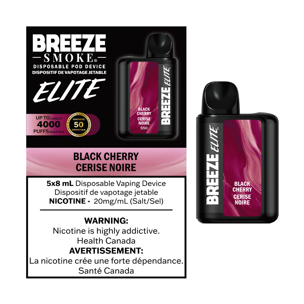 BREEZE ELITE 4000 SYNTHETIC 50 - ALL FLAVOURS (ON)
