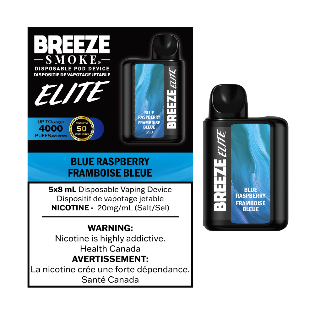 BREEZE ELITE 4000 SYNTHETIC 50 - ALL FLAVOURS (ON)