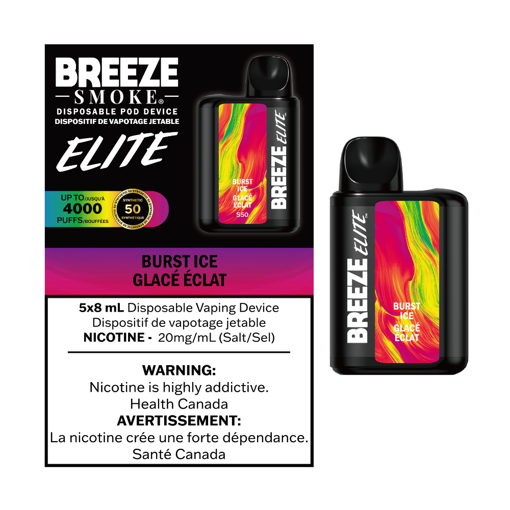 BREEZE ELITE 4000 SYNTHETIC 50 - ALL FLAVOURS (ON)