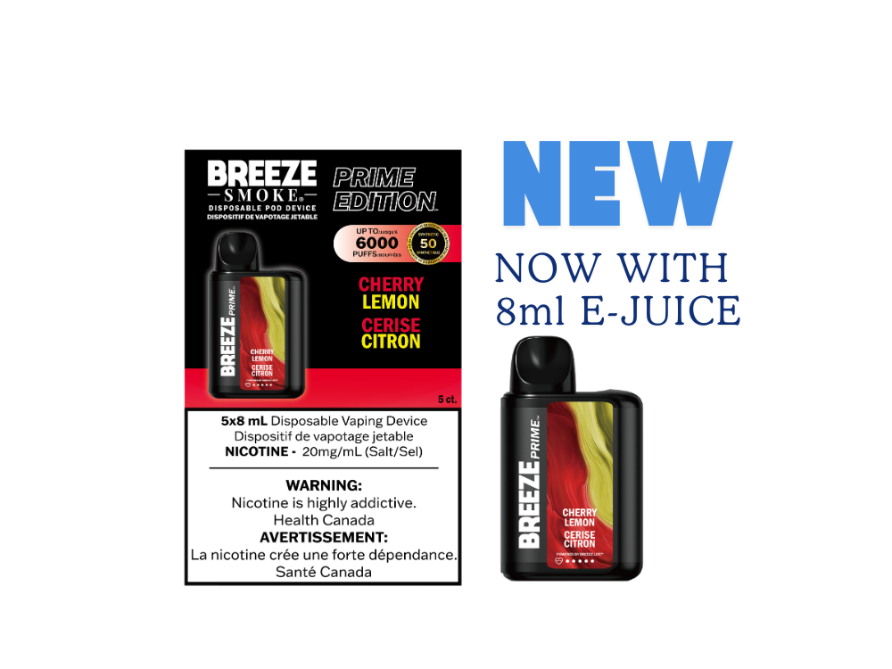 BREEZE PRIME S50 6000 PUFFS (ONTARIO)