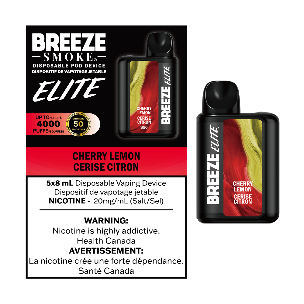 BREEZE ELITE 4000 SYNTHETIC 50 - ALL FLAVOURS (ON)