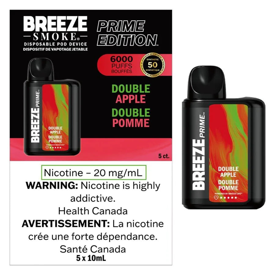 BREEZE PRIME S50 6000 PUFFS (ONTARIO)