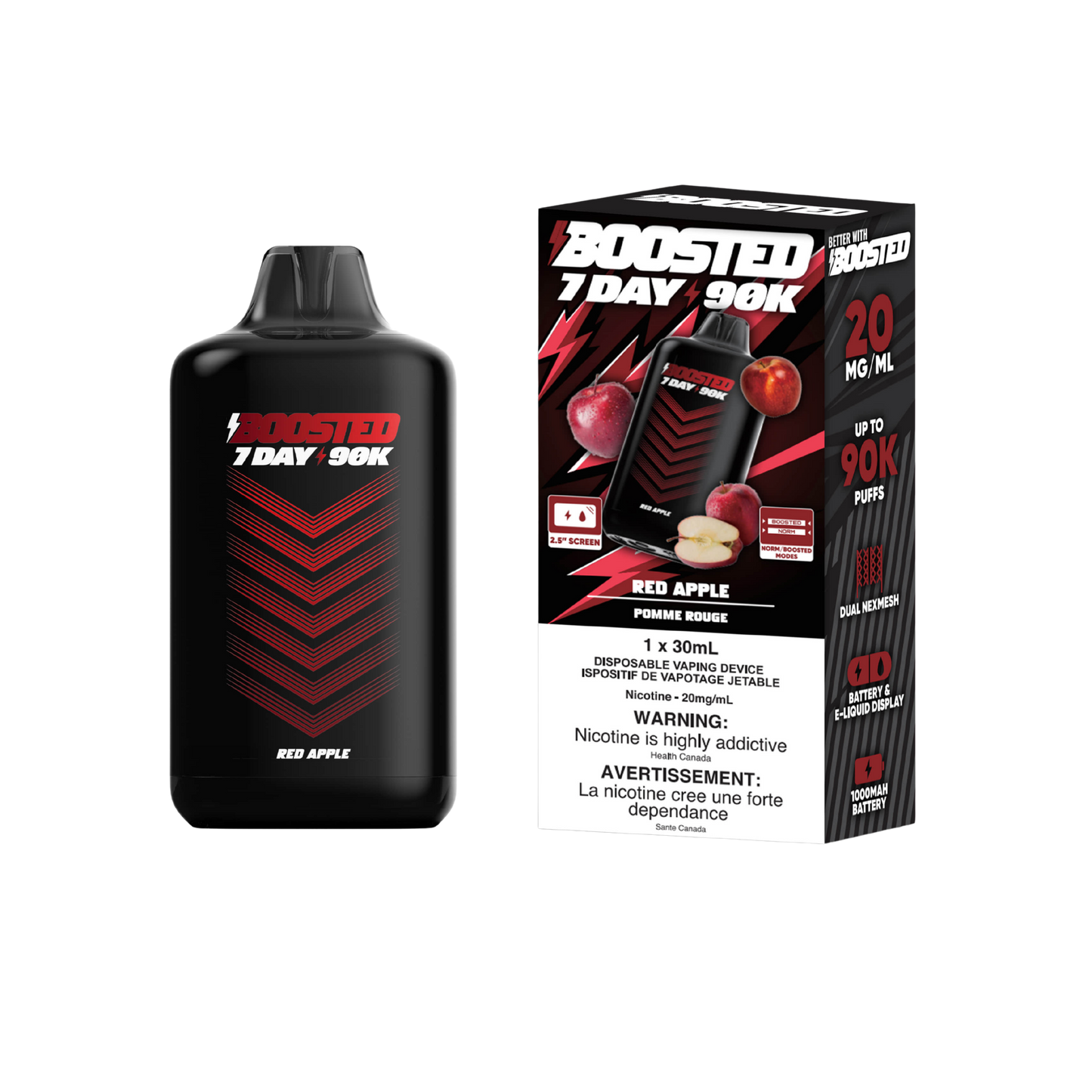 BOOSTED 7DAY⚡90K PUFFS - (ON)