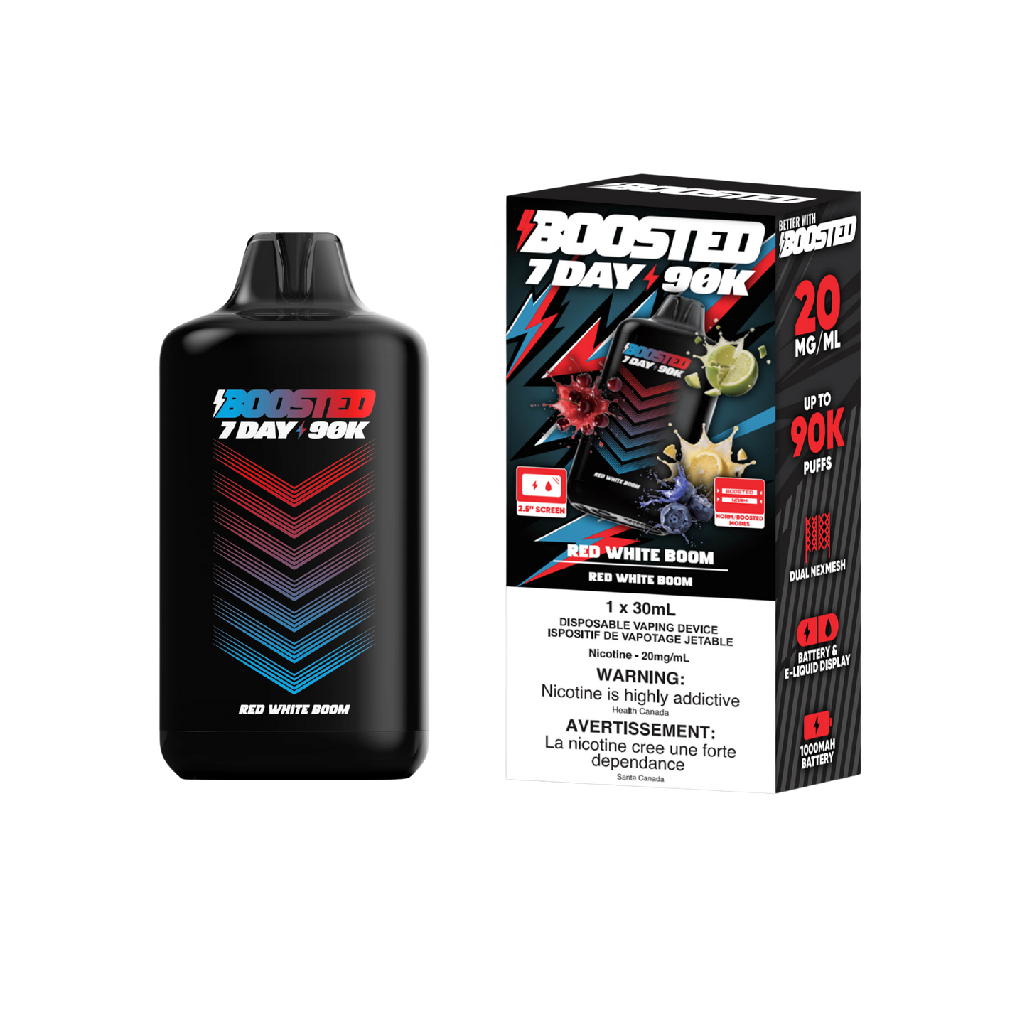 BOOSTED 7DAY⚡90K PUFFS - (ON)