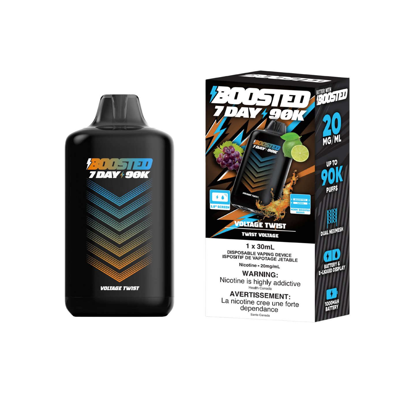 BOOSTED 7DAY⚡90K PUFFS - (ON)