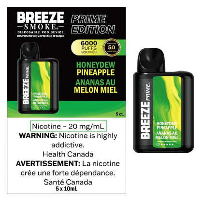 BREEZE PRIME S50 6000 PUFFS (ONTARIO)