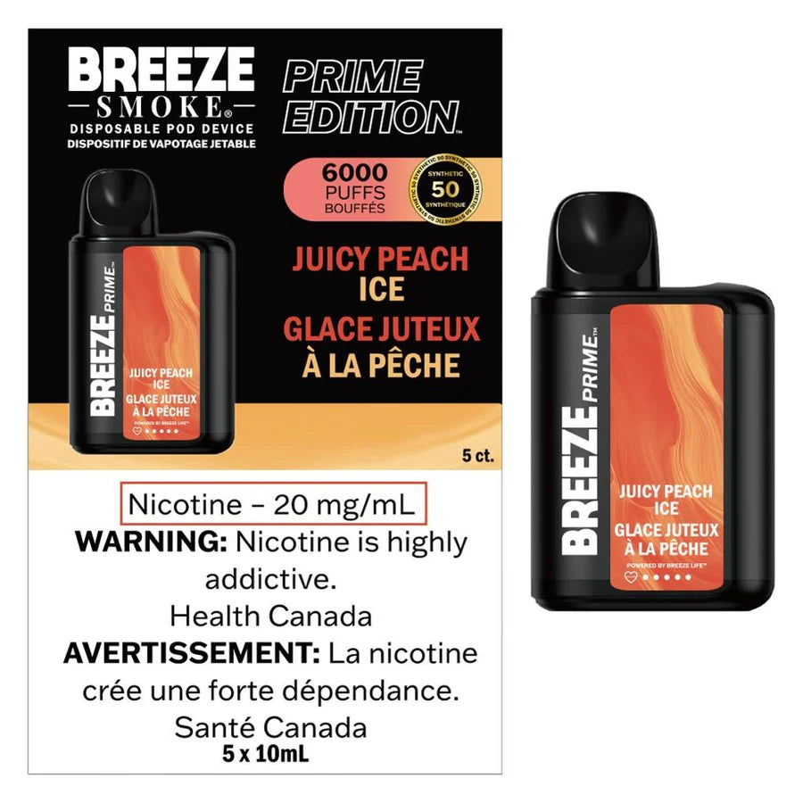 BREEZE PRIME S50 6000 PUFFS (ONTARIO)