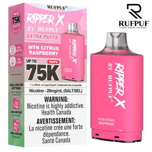 RIPPER X 75K PUFFS PODS (ON)