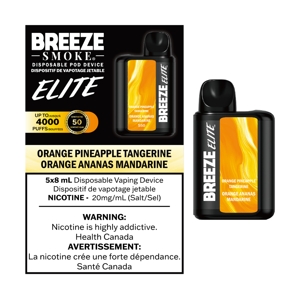 BREEZE ELITE 4000 SYNTHETIC 50 - ALL FLAVOURS (ON)