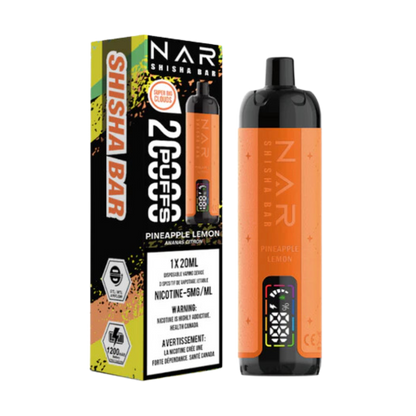 NAR SHISHA BAR 20K PUFFS - ALL FLAVOURS