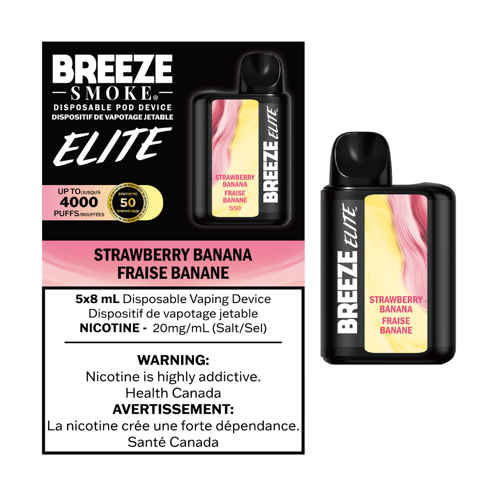 BREEZE ELITE 4000 SYNTHETIC 50 - ALL FLAVOURS (ON)
