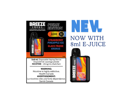 BREEZE PRIME S50 6000 PUFFS (ONTARIO)