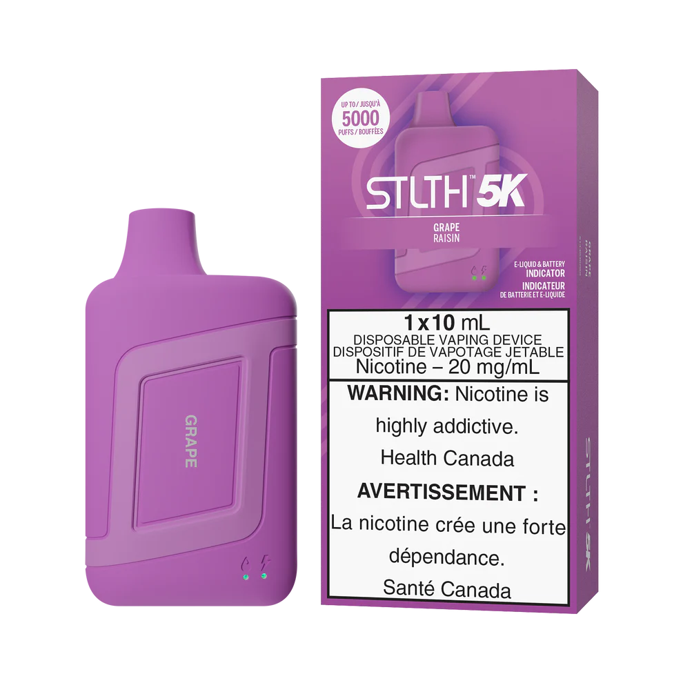 STLTH 5k PUFFS (ON) - ALL FLAVOURS