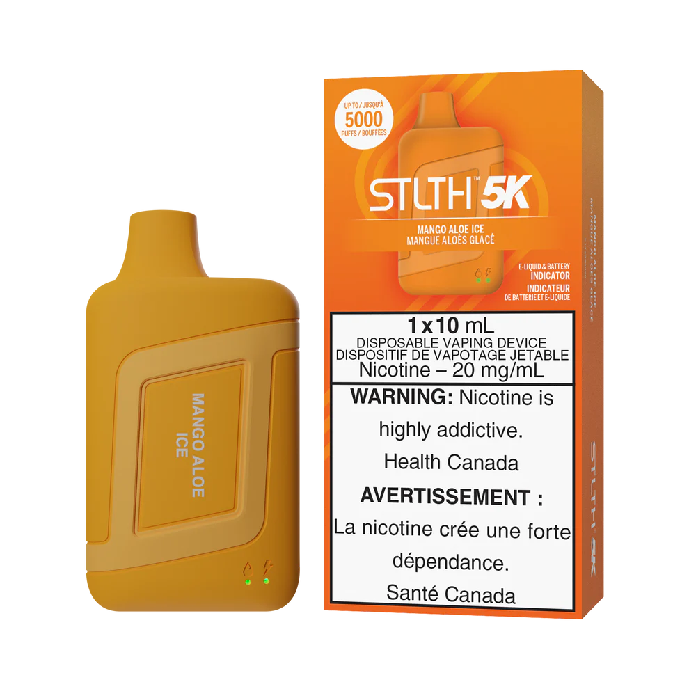 STLTH 5k PUFFS (ON) - ALL FLAVOURS